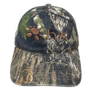 HSI Slideback Hat Multicolor One Size Embroidered Camo Hunting Kati